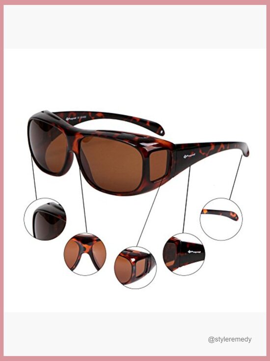 Polarized Fit Over Sunglasses for Driving with Polycarbonate Frame main image 6